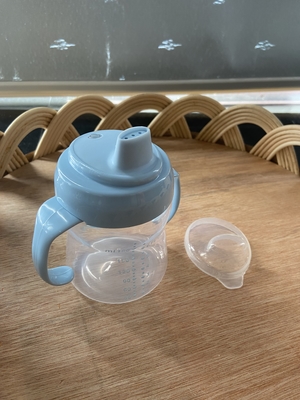 Soft Spout Baby Sippy Cup Non Spill Handles For Little Hands 9+ Month