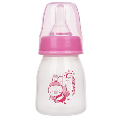 Mini Standard Neck 2oz 60ml Newborn Baby Feeding Bottle With Window Box