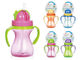 Double Handle PP Silicone BPA Free 9oz 290ml Baby Straw Cup