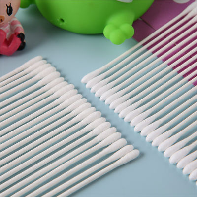 200 Pcs Disposable Cleaning Baby Safety Cotton Buds Customized logo