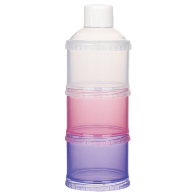3 Grid Baby Milk Powder Container BPA Free PP Formula Dispenser