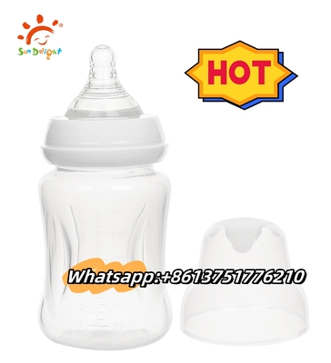 Dishwasher Safe Polypropylene Nursing Bottles For  Store Milk