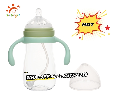 Solid Secure Polypropylene Baby Bottles Airtight