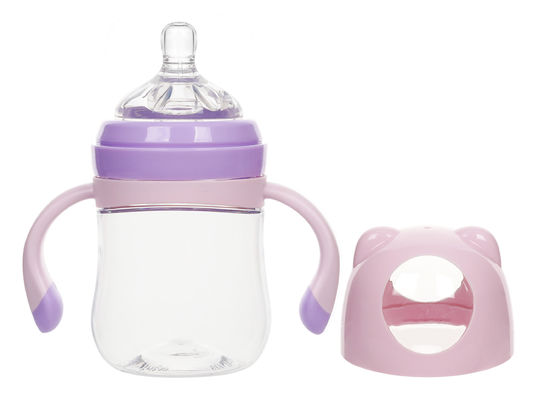 0-6 Months Newborn Baby Feeding Bottle Without Handle Silicone Nipple