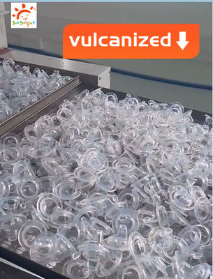 Round Shape Infant Silicone Nipple Individually Packaged