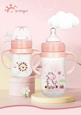 Microwave Sterilization Method Baby  Cup for 0-6 Months