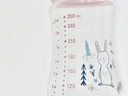 2026 New Design Anti Colic BPA Free PP Baby bottle with silicone Nipple 0-12 month