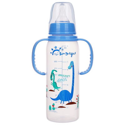 Washable PP 8oz 240ml Standard Baby Nipple Bottle