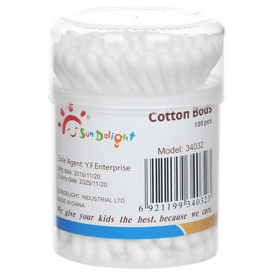 Disposable Plastic Stick Baby Safety Cotton Buds