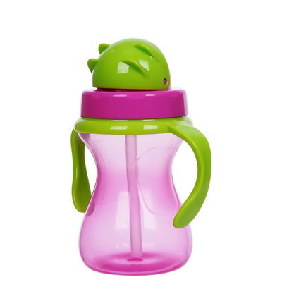 Double Handles BPA Free 6oz 190ml Baby Weighted Straw Cup