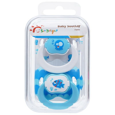 BPA Free Soft ABS Silicone Baby Soother Pacifier