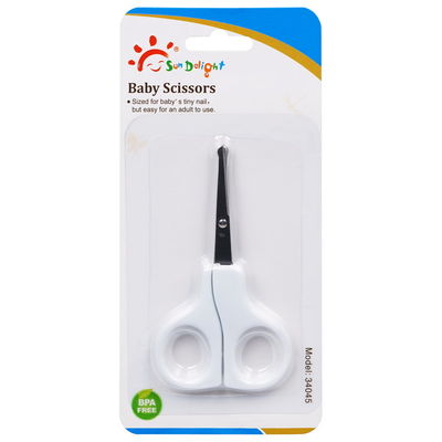 Plastic Handle Baby Scissors Baby Nail Clipper Set