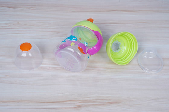 Non Spill 2 In 1 BPA Free 6 Month 6 Ounce Baby Sippy Cup