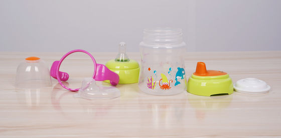 Non Spill 2 In 1 BPA Free 6 Month 6 Ounce Baby Sippy Cup