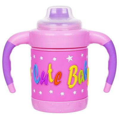 6 Month Non Spill BPA Free 6oz 160ml Baby Drinking Cup