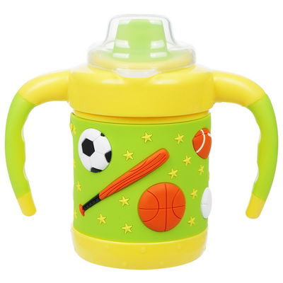 6 Month 6 Ounce Children Soft BPA Free Flexible Baby Sippy Cup