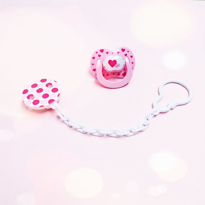 Breastfed Baby Girl Soft Pacifier Silicone Baby Soother