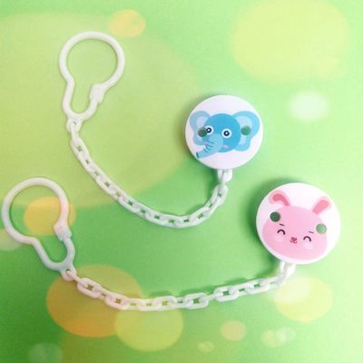 Liquid Silicone Pacifier 110℃ ABS Baby Soother Chain