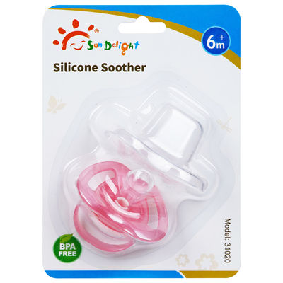 Silicone PP BPA Free Breastfeeding Baby Sucking Pacifier