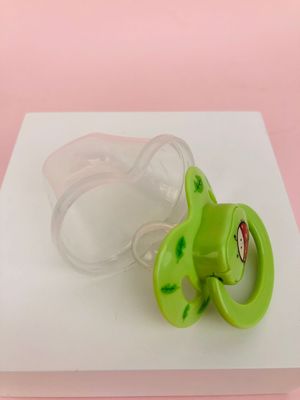 BSCI ABS Liquid Silicone Baby Soother With Cover  '
