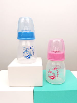 Mini Standard Neck 2oz 60ml Newborn Baby Feeding Bottle With Window Box