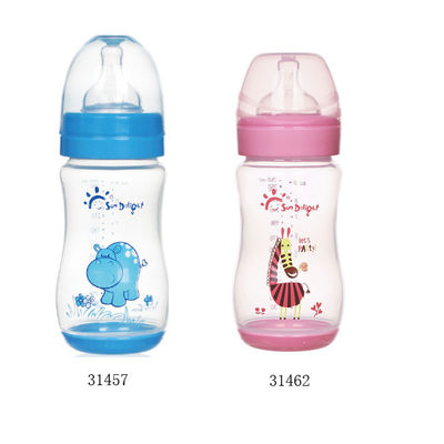 9oz 260ml Wide Neck Polypropylene Baby Bottle