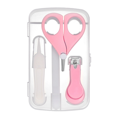 Stainless Steel Manicure Baby Nail Clipper Set FDA EN14350