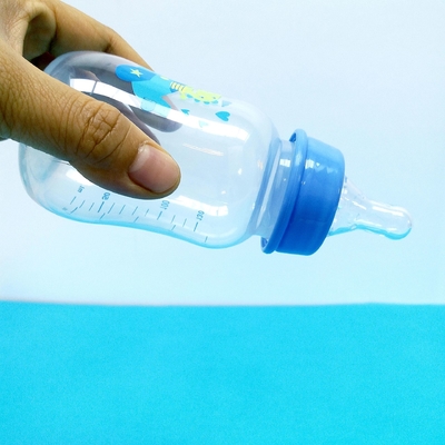 5oz 130ml Standard Baby Feeding Bottle With Double Handle PP FDA EN14350 Certified