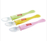 Double Heads Baby Feeding Spoon PP Silicone Safe Comfortable