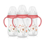 Double Handle Baby Silicone Feeding Set With Nipple Easy Cleaning At 110C-120C Temperature