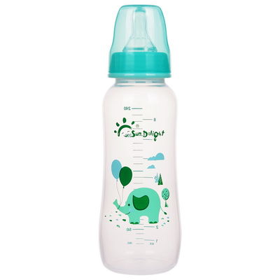 FDA 8oz 240ml PP Polypropylene Newborn Baby Feeding Bottle