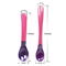 PP TPE Soft Color Change Baby Feeding Spoons