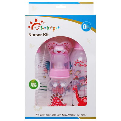 BPA Free FDA Polypropylene Baby Feeding Bottle Set