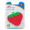 BPA Free 3 Month Strawberry Rubber Baby Silicone Teether