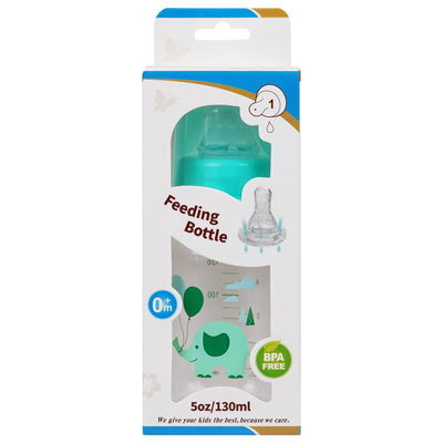 ISO Phthalate Free 5oz 130ml PP Newborn Baby Feeding Bottle