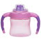 Non Spill Double Handle 6 Month 6 Ounce Girls Sippy Cup