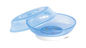 BPA FREE With Cover And Suction Pad Plastic Baby Plate