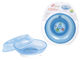 BPA FREE With Cover And Suction Pad Plastic Baby Plate