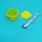 Airtight Plastic 2pcs BPA Free Food Storage With Spoon