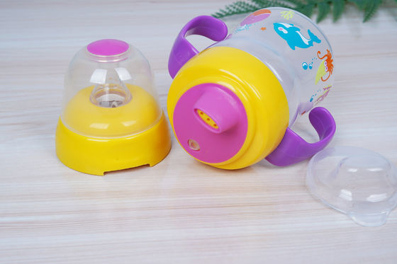 2 In 1 Nipple Suction BPA Free 6 Month 6 Ounce Baby Sippy Cup