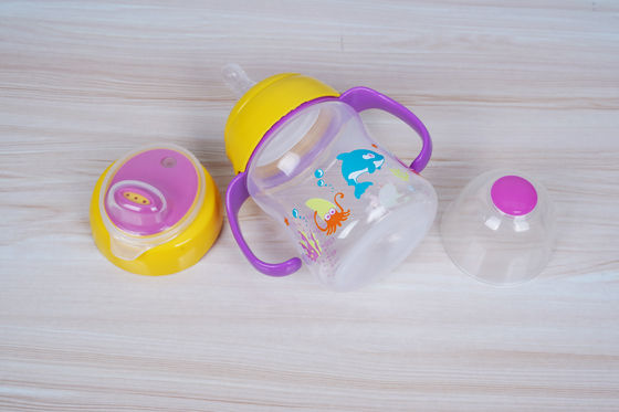 2 In 1 Nipple Suction BPA Free 6 Month 6 Ounce Baby Sippy Cup