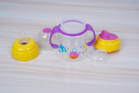 2 In 1 Nipple Suction BPA Free 6 Month 6 Ounce Baby Sippy Cup