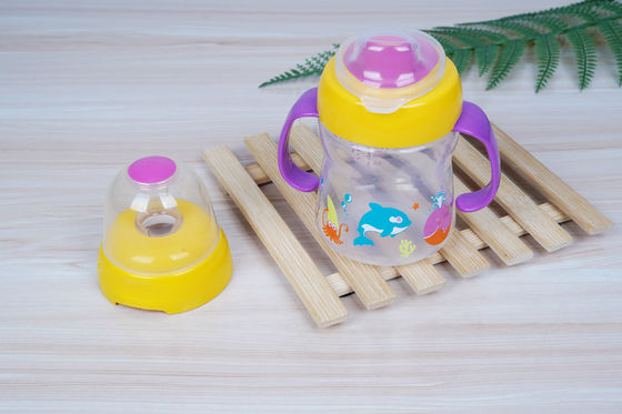 2 In 1 Nipple Suction BPA Free 6 Month 6 Ounce Baby Sippy Cup