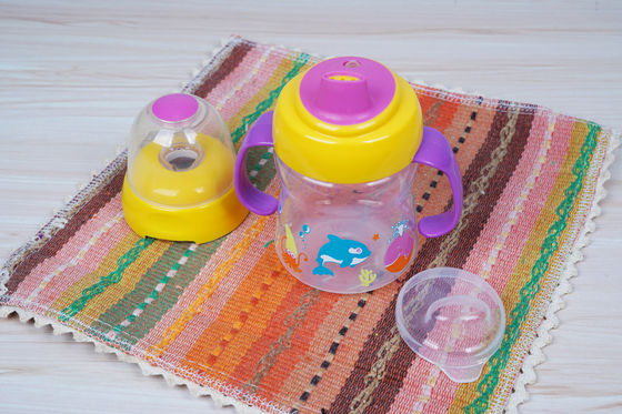 2 In 1 Nipple Suction BPA Free 6 Month 6 Ounce Baby Sippy Cup