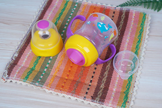 2 In 1 Nipple Suction BPA Free 6 Month 6 Ounce Baby Sippy Cup