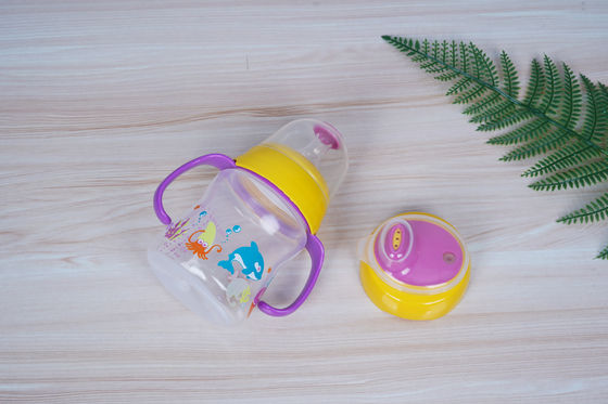 2 In 1 Nipple Suction BPA Free 6 Month 6 Ounce Baby Sippy Cup