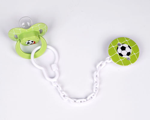 ISO9001 S  M L 110℃ ABS Baby Silicone Soother