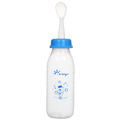 OEM 240ml Polypropylene Baby Bottles Soft Tip Juice Feeder