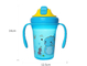 (NEW)  300ml PP Baby Straw Cup with double handle