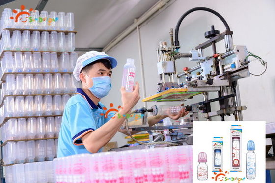 Heat Resistant Hi Transparency Standard Neck 9oz 250ml Glass Baby Feeding Bottles